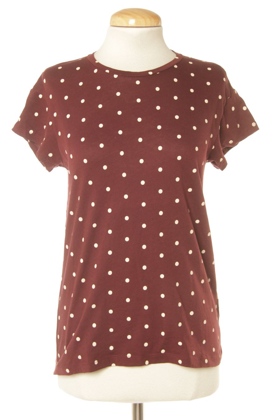 T-shirt Monoprix de la taille S, de couleur bordeaux