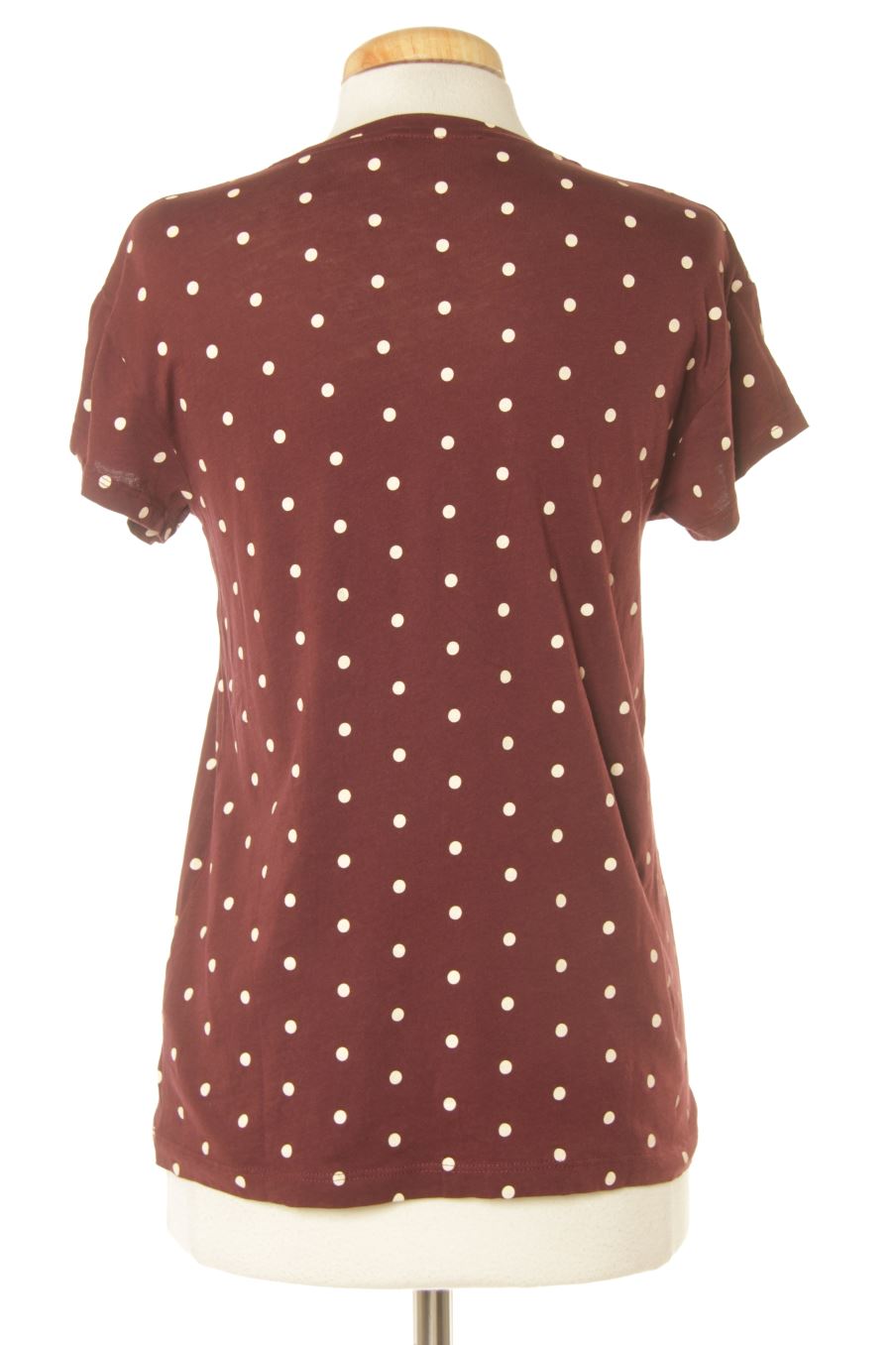 T-shirt Monoprix de la taille S, de couleur bordeaux