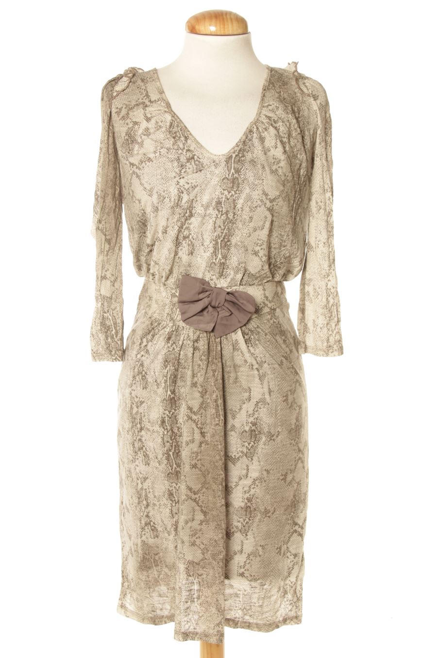 Vestido casual de Zara de la talla S, de color animal print