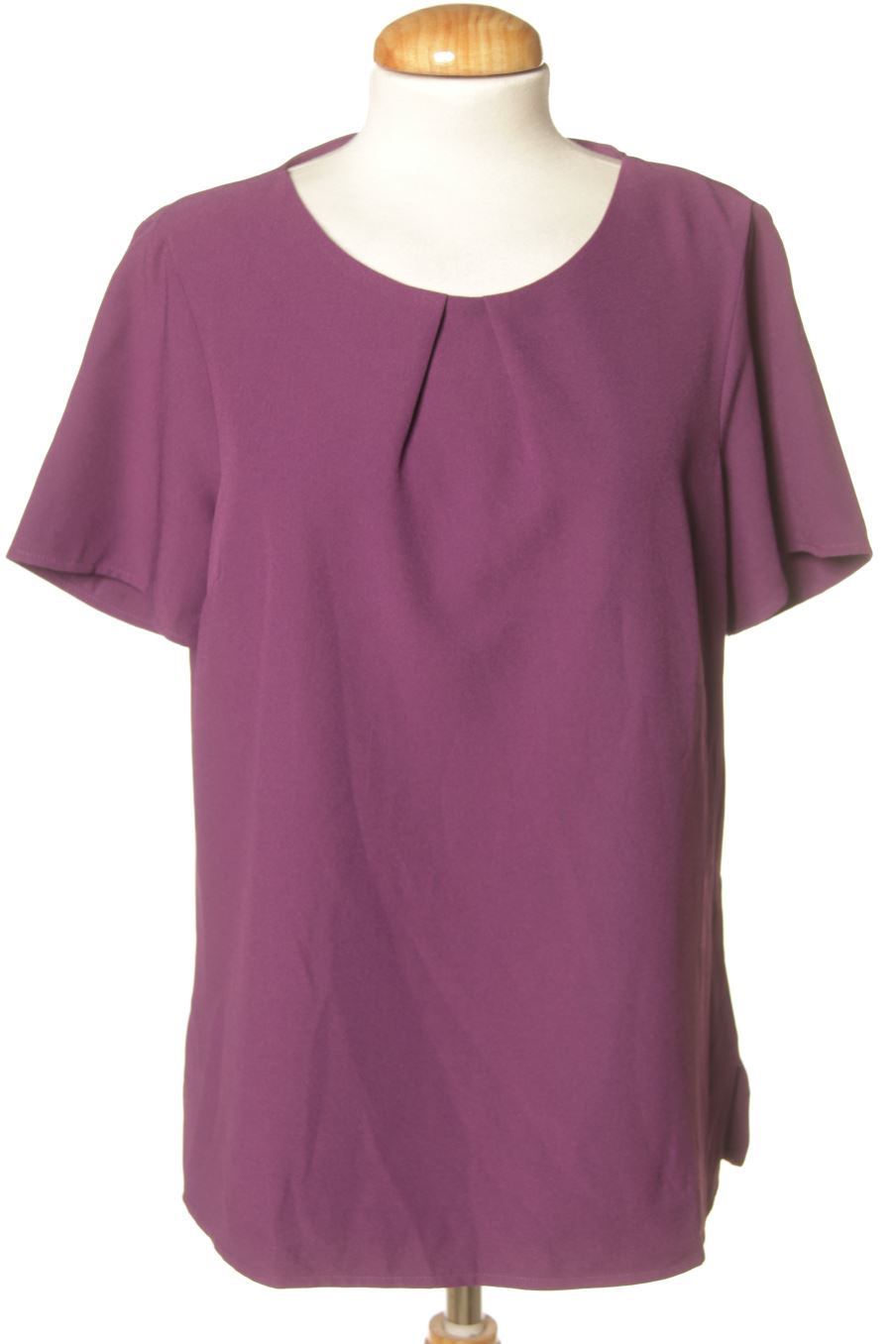 Blouse à manches courtes Vortex Designs de la taille M, de couleur pourpre