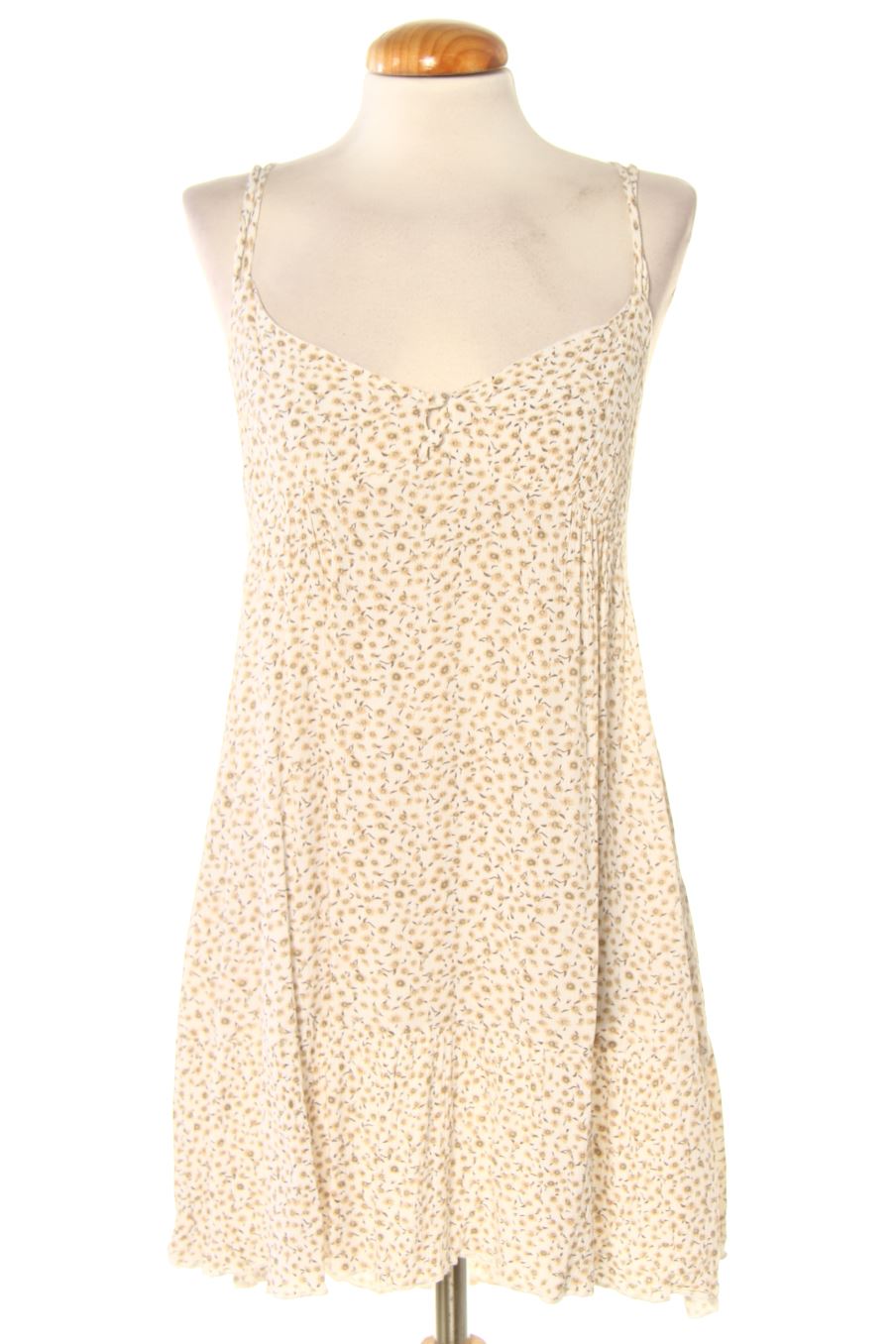 Robe casual Stradivarius de la taille M, de couleur blanc