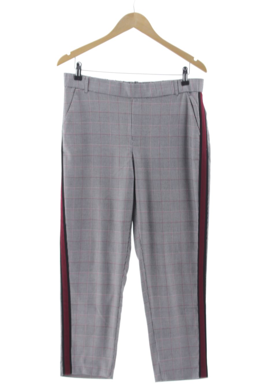 Pantalon Zara de la taille L, de couleur carreaux