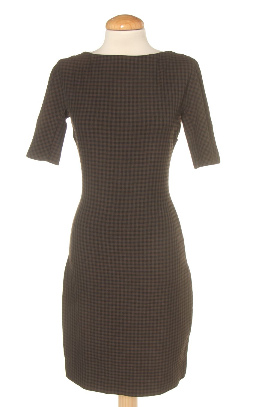 Robe casual Zara de la taille XS, de couleur carreaux
