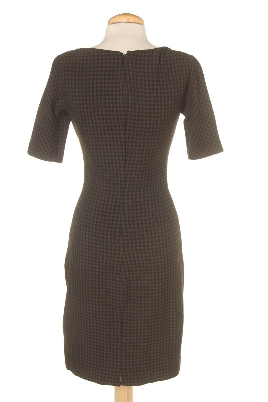Robe casual Zara de la taille XS, de couleur carreaux