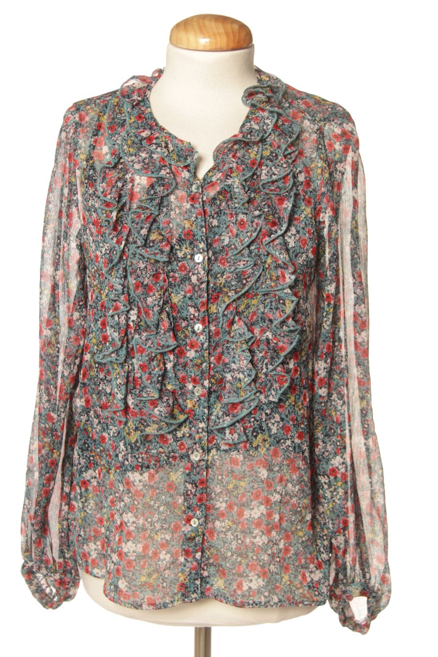 Blouse à manches longues Pepe Jeans de la taille S, de couleur fleurs