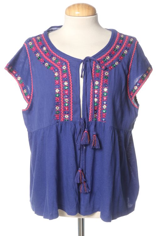 Blouse à manches courtes