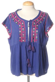 Blouse à manches courtes S Tintoretto