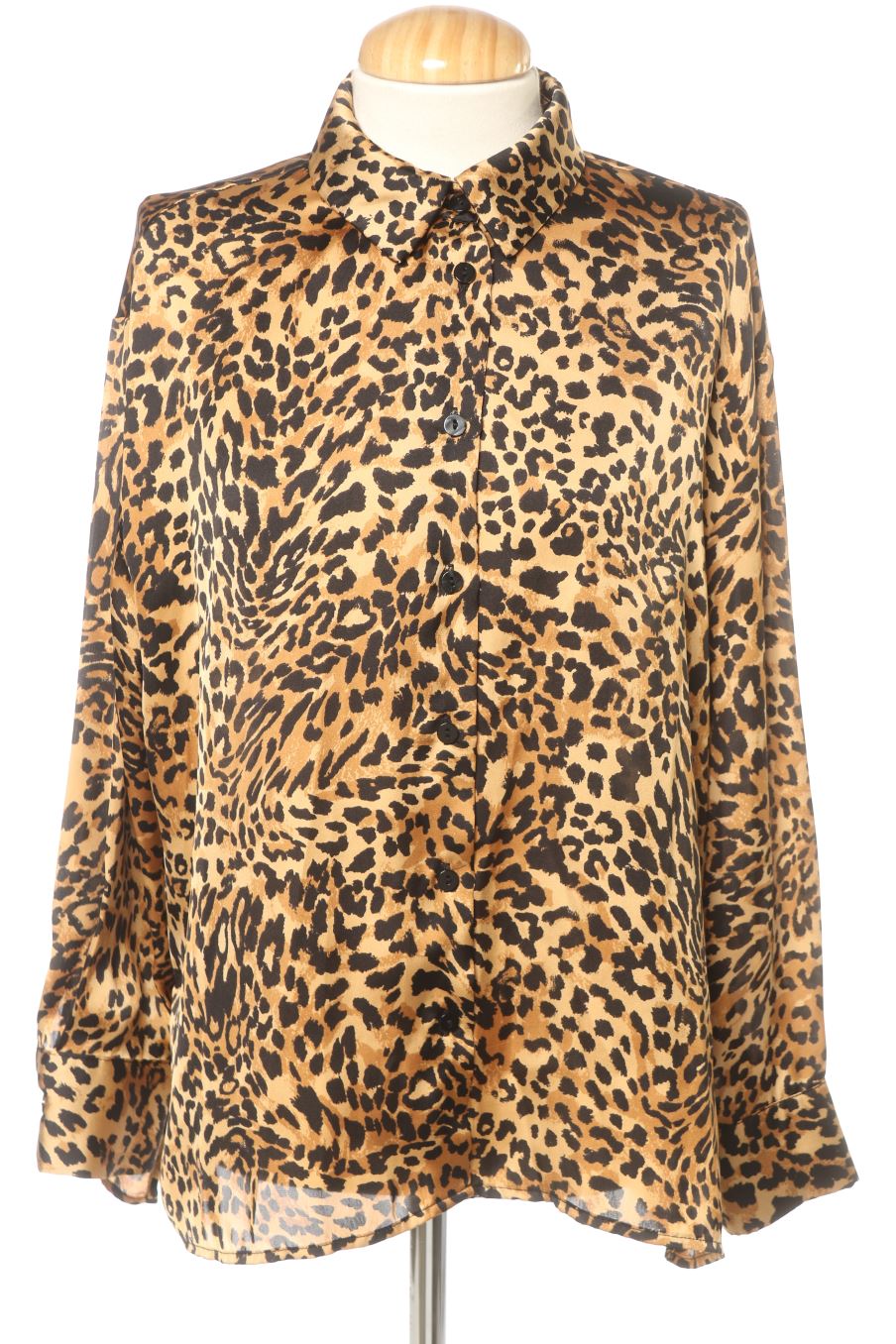 Chemise Bershka de la taille XS, de couleur animal print