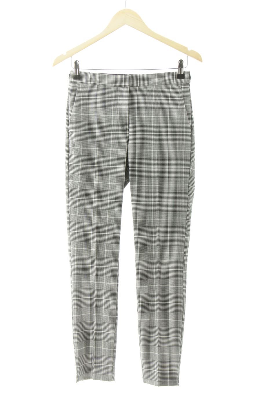 Casual Hose von Zara Größe XS, Farbe Kariert, für