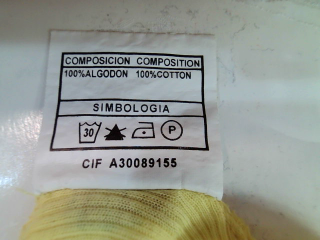 Camiseta sin mangas de Yaiza de la talla L, de color amarillo
