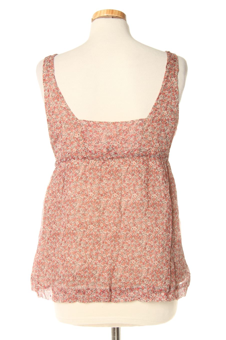 Top Naf Naf de la taille 38, de couleur fleurs de soie