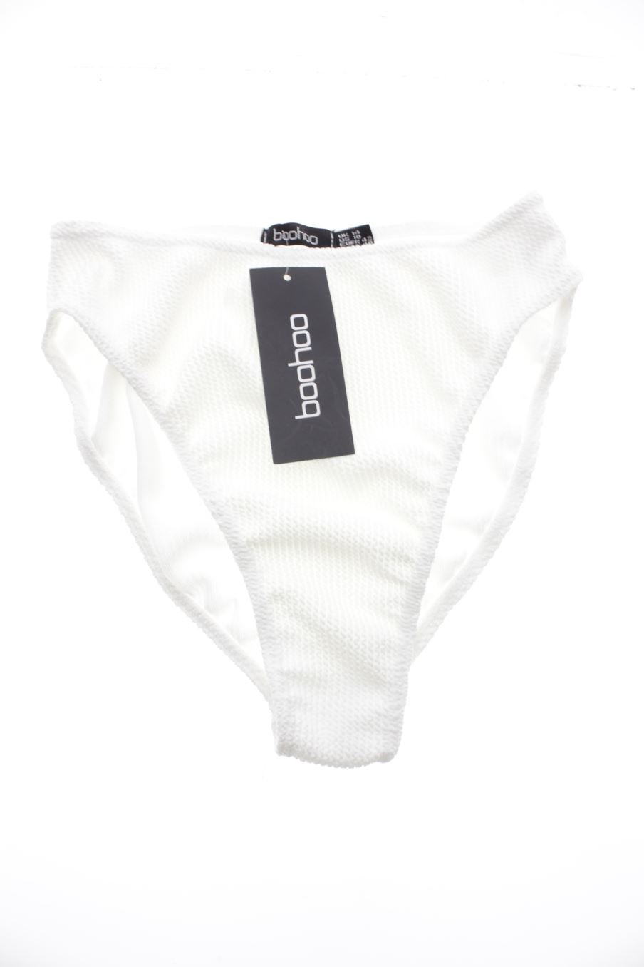 Bas de maillot-de-bain Boohoo de la taille 40, de couleur blanc