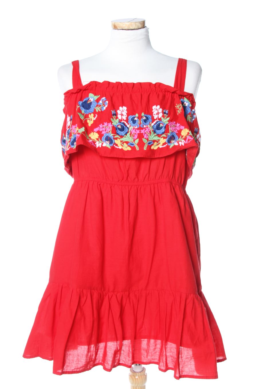 Robe casual Fórmula Joven de la taille 40, de couleur rouge
