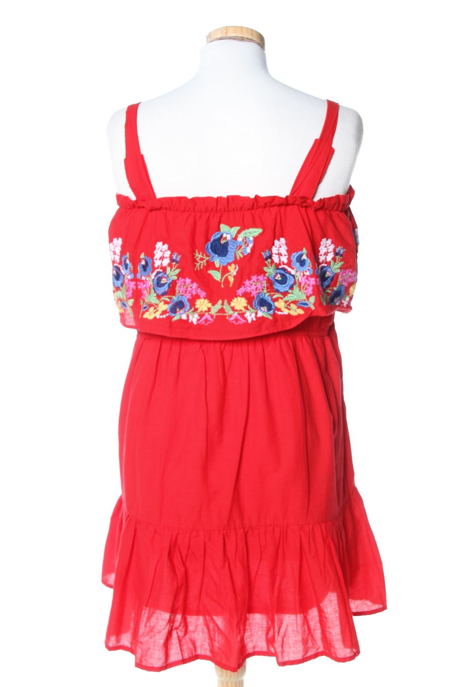 Robe casual Fórmula Joven de la taille 40, de couleur rouge