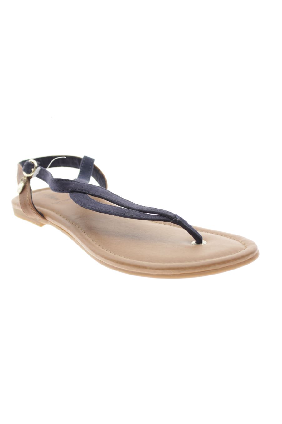 Sandalias planas de s.Oliver de la talla 40, de color azul marino de