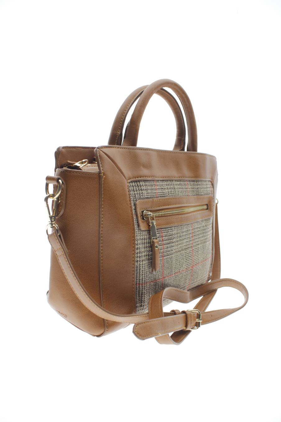 Bolso de Mano Cuadros de Misako