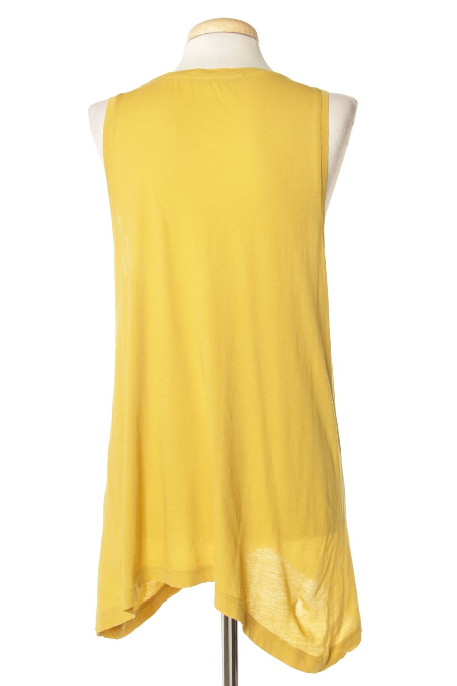 Camiseta sin mangas de Nice Things de la talla M, de color amarillo