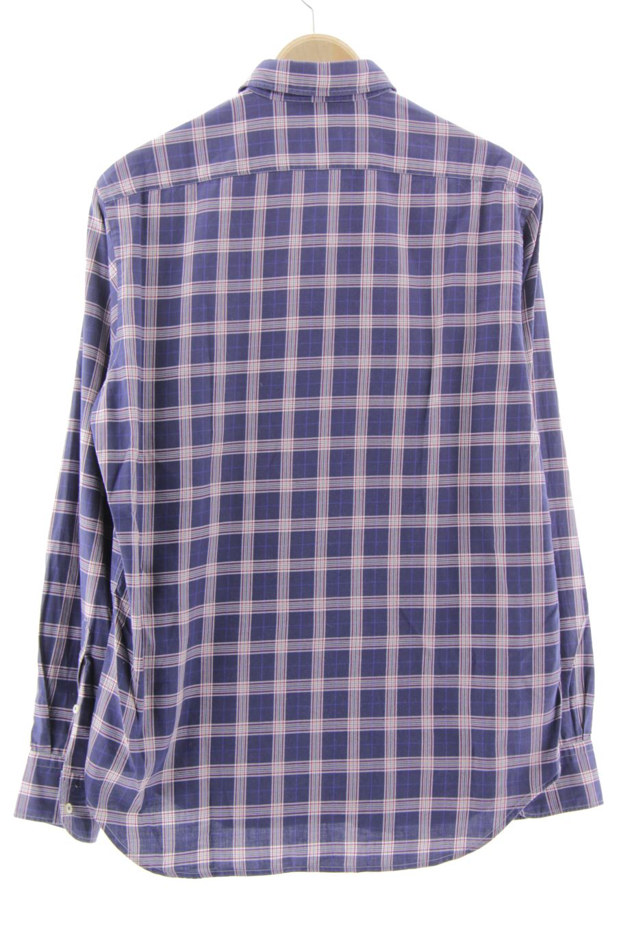Camisa manga larga de Royal blue de la talla L