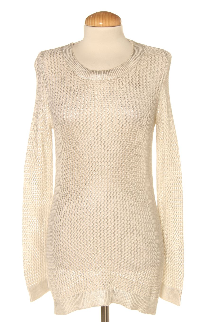 Pull Sandro de la taille M, de couleur argenté