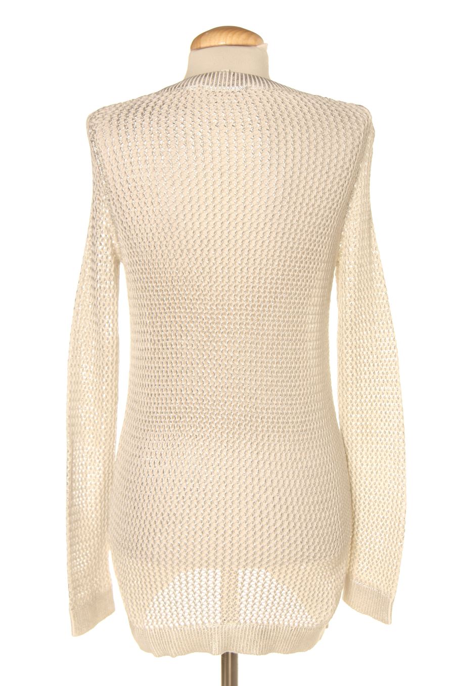 Pull Sandro de la taille M, de couleur argenté