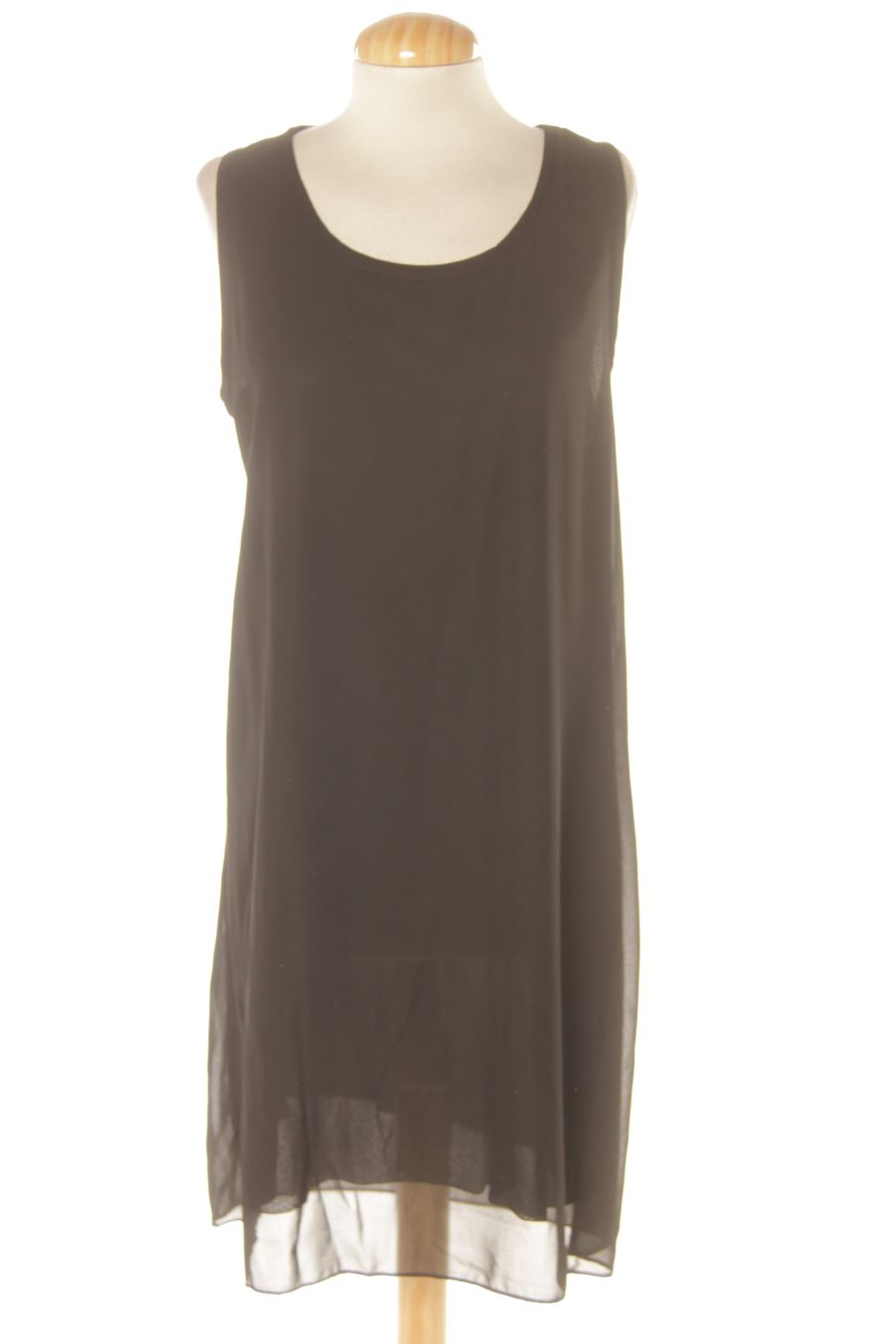 Robe casual Mengsha de la taille XL, de couleur noir