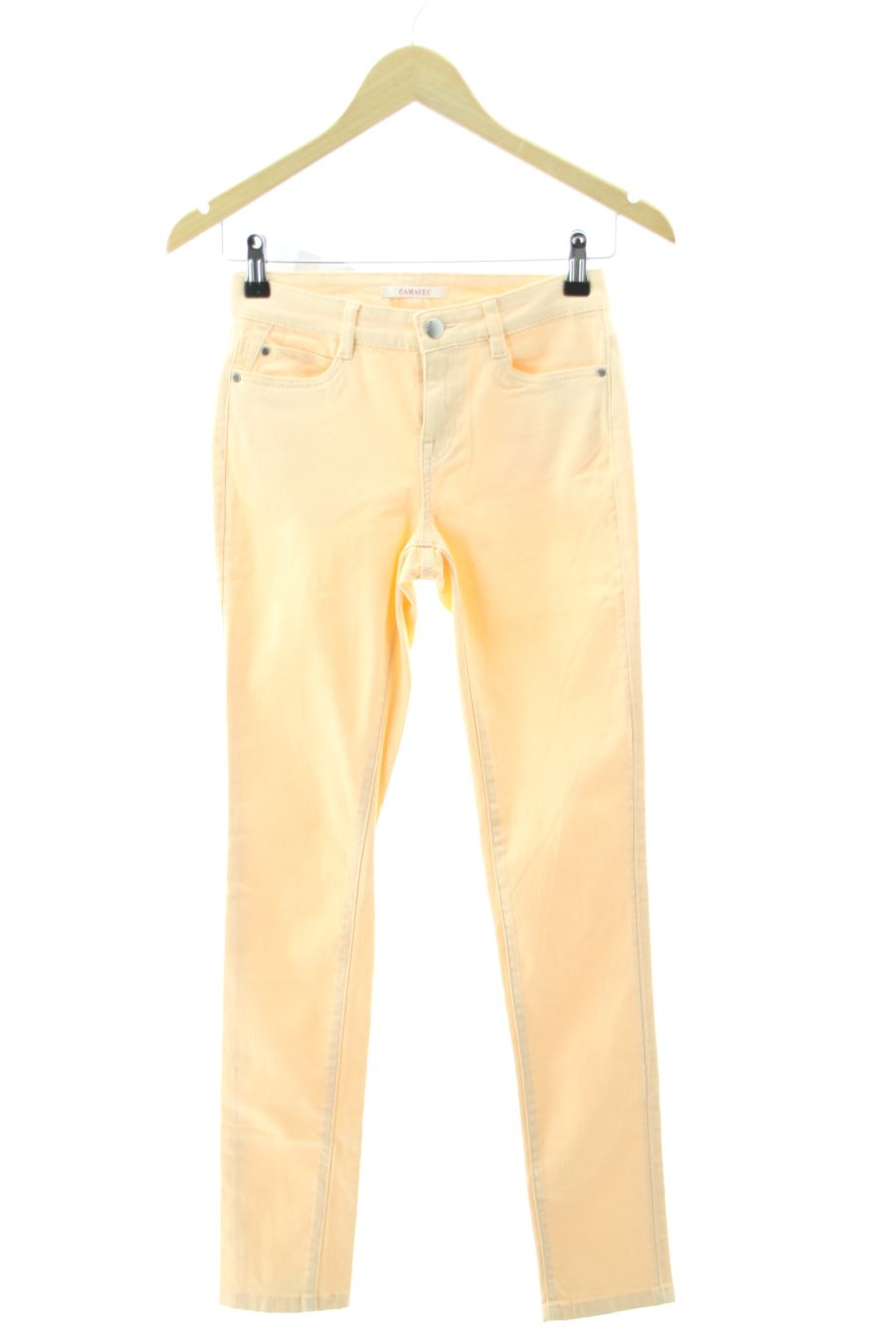 Jeans Camaieu de la taille 34, de couleur rose de denim