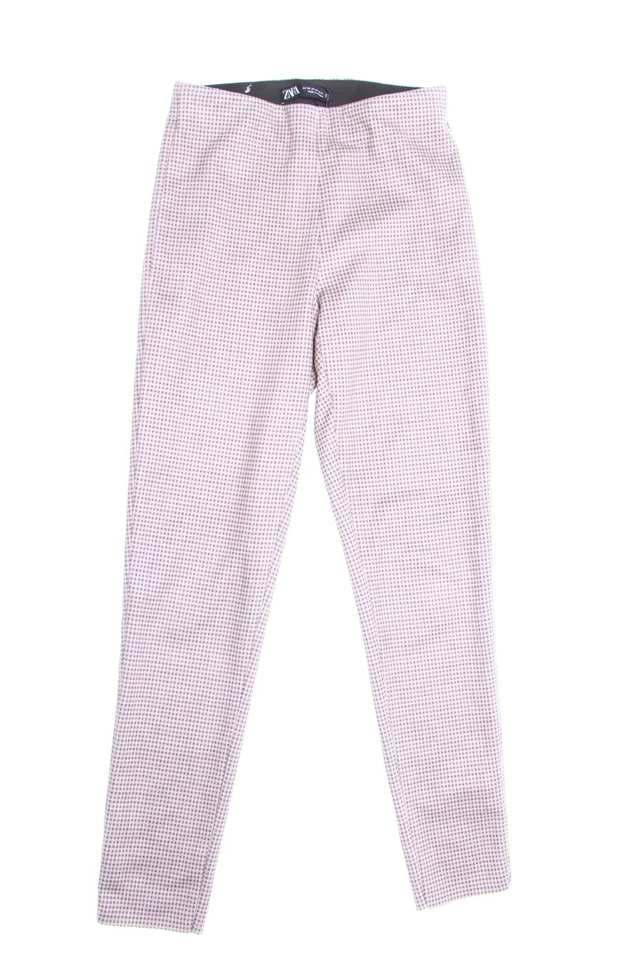 Pantalón Casual de Zara de la talla XS, de color cuadros