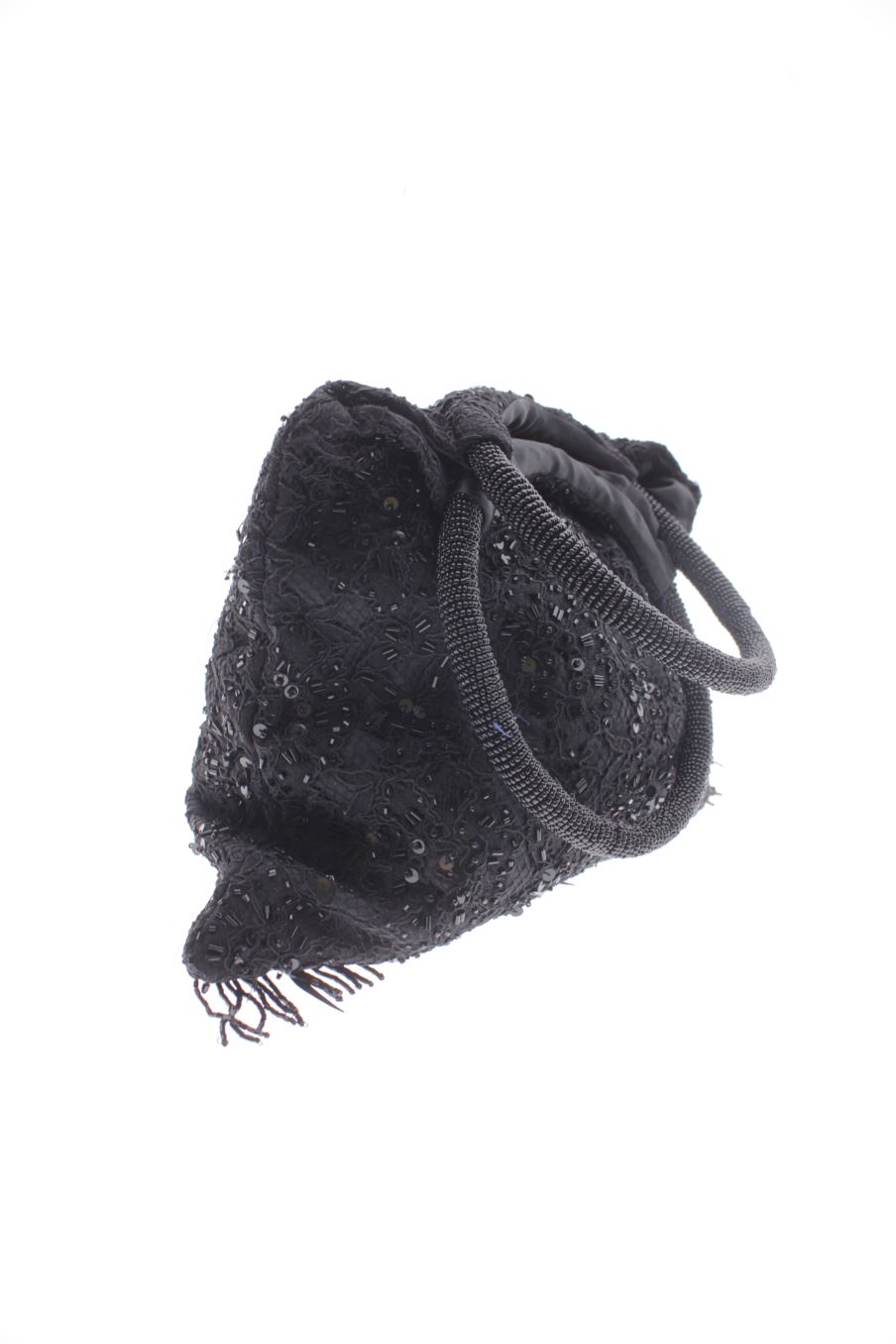 Bolso de Mano Negro de PERCENTIL