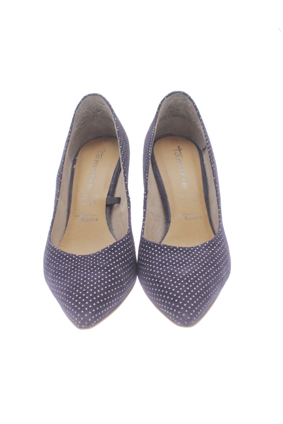 Zapatos de tacon de Tamaris de la talla 37, de color azul marino de