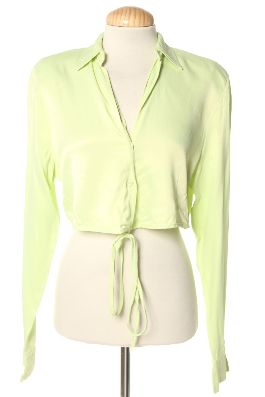 Chemise Zara de la taille M, de couleur vert