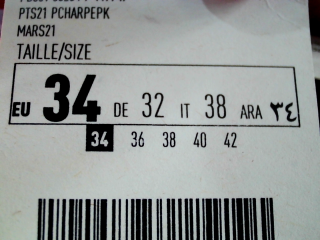 Jeans Pimkie de la taille 34, de couleur pourpre de denim