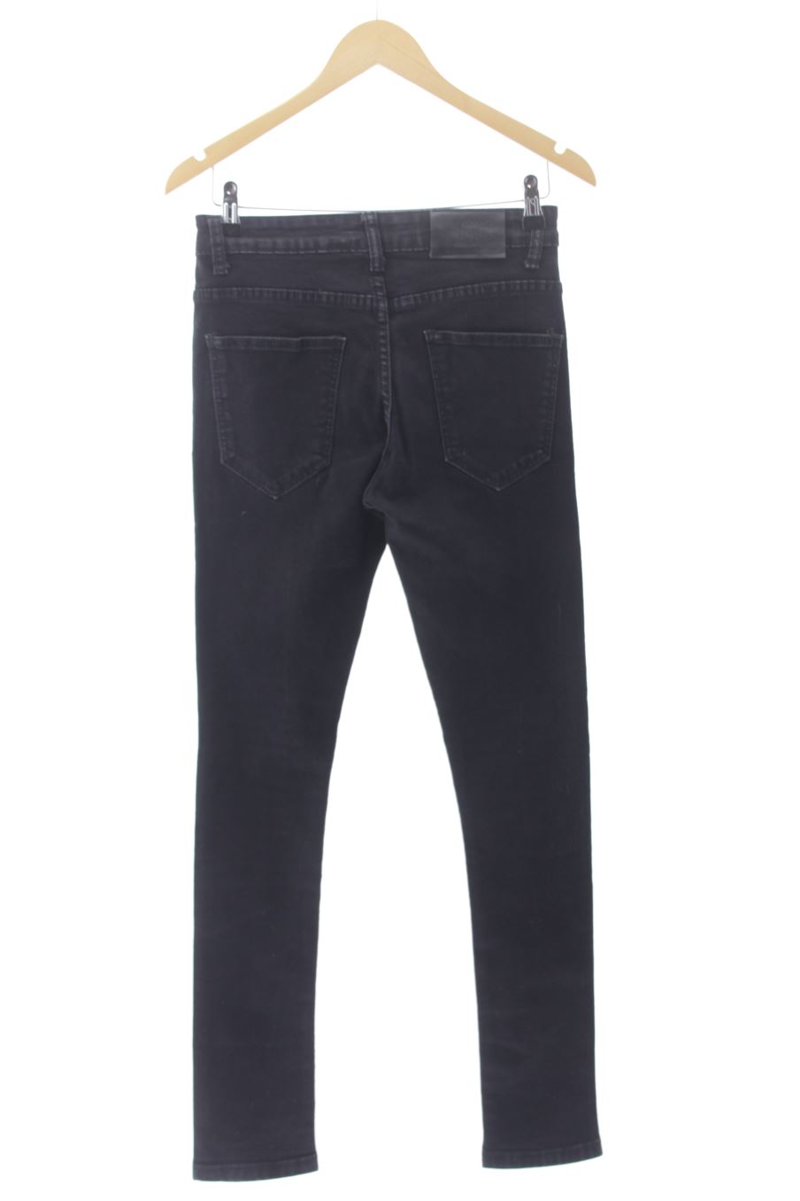 Jeans Boohoo de la taille 38, de couleur noir de denim