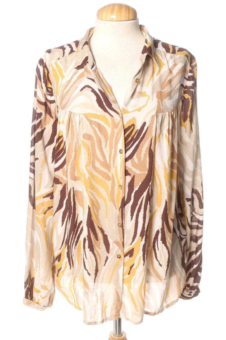 Chemise Benetton de la taille L, de couleur imprimés