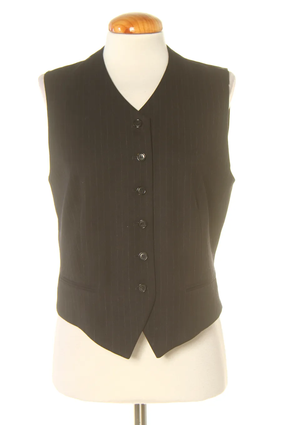 Gilet sans manches Zara de la taille S, de couleur bleu marine