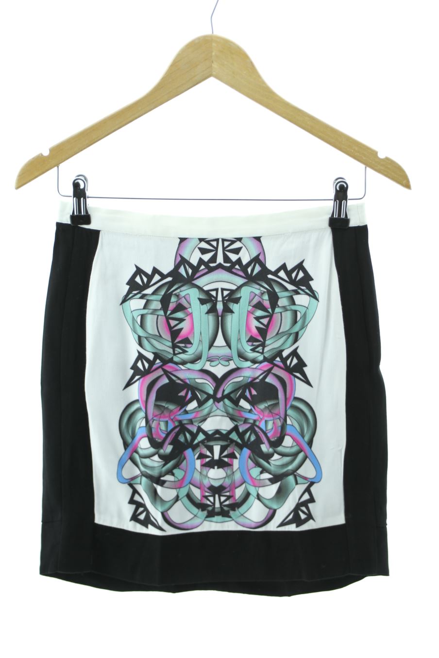 Falda de Zara de la talla S, de color estampado