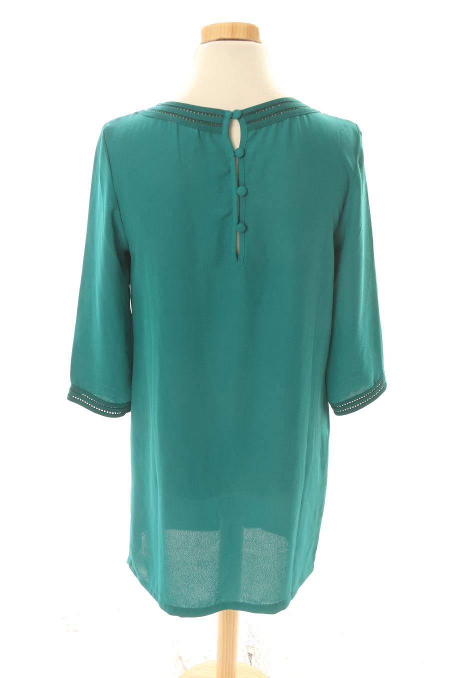 Vestido casual de H&M de la talla 36, de color verde