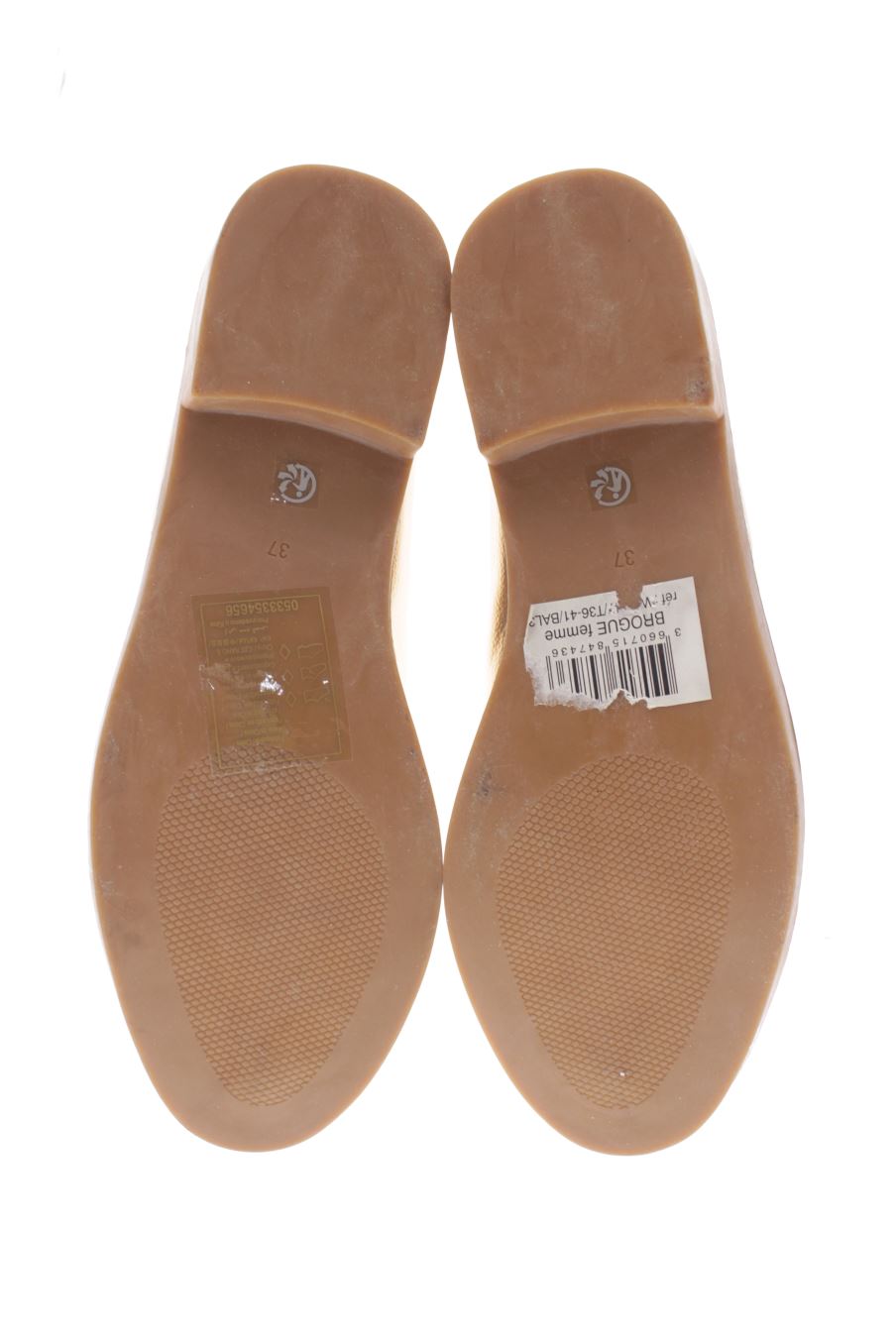 Zapatos planos de Catisa de la talla 37, de color beige de
