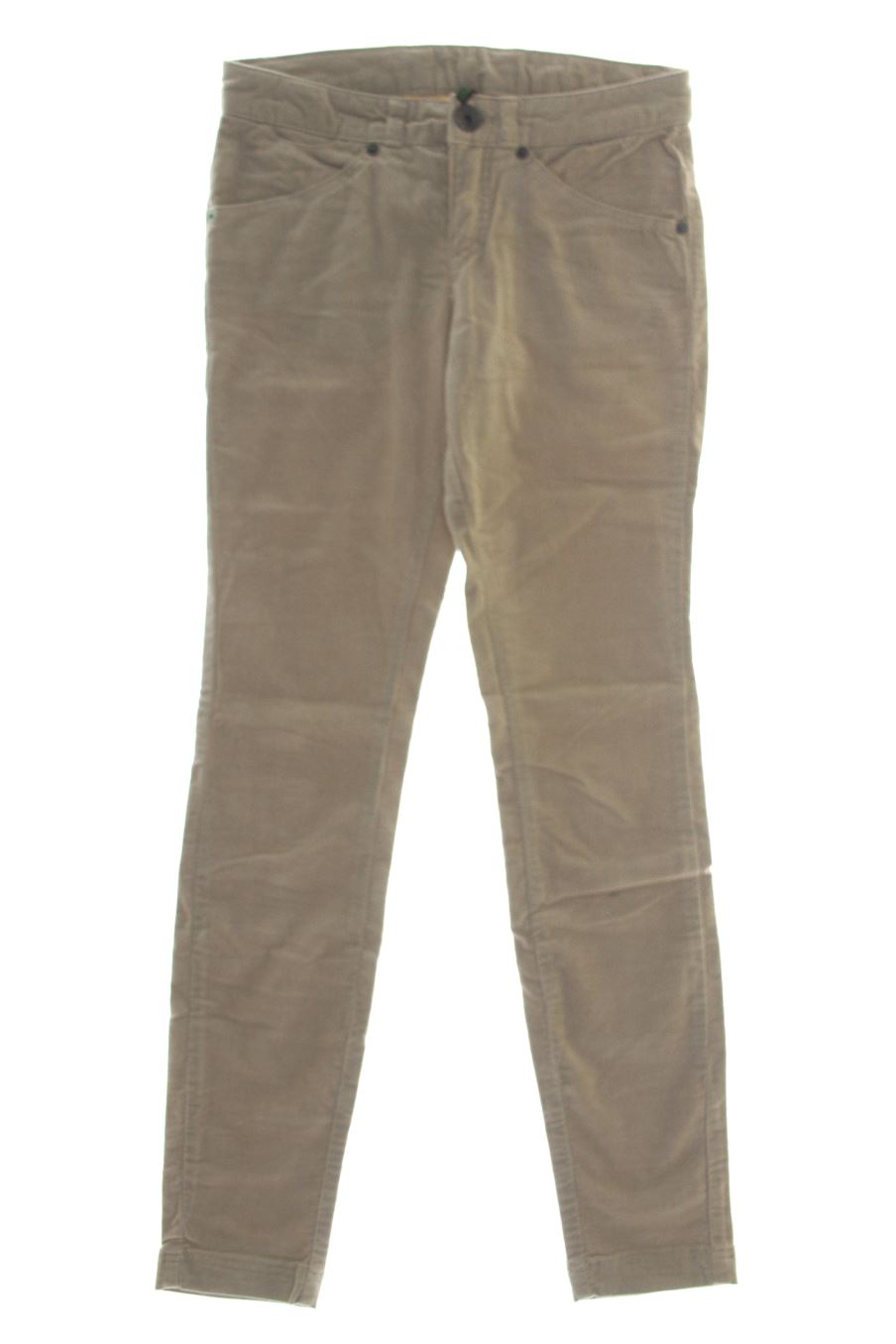 Pantalón de Benetton de la talla 38, de color gris