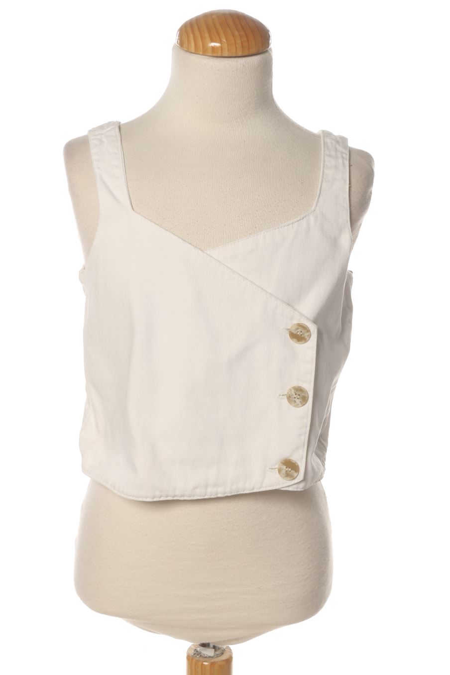 Top Zara de la taille 14 ans de denim de seconde main