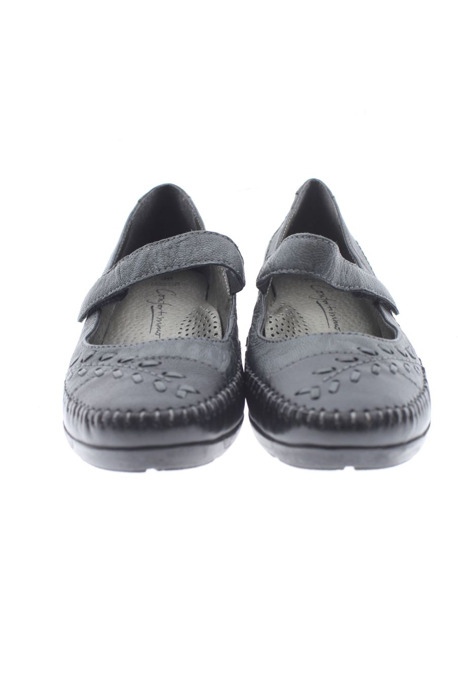 Zapatos planos de confortíssimo de la talla 38, de color gris de