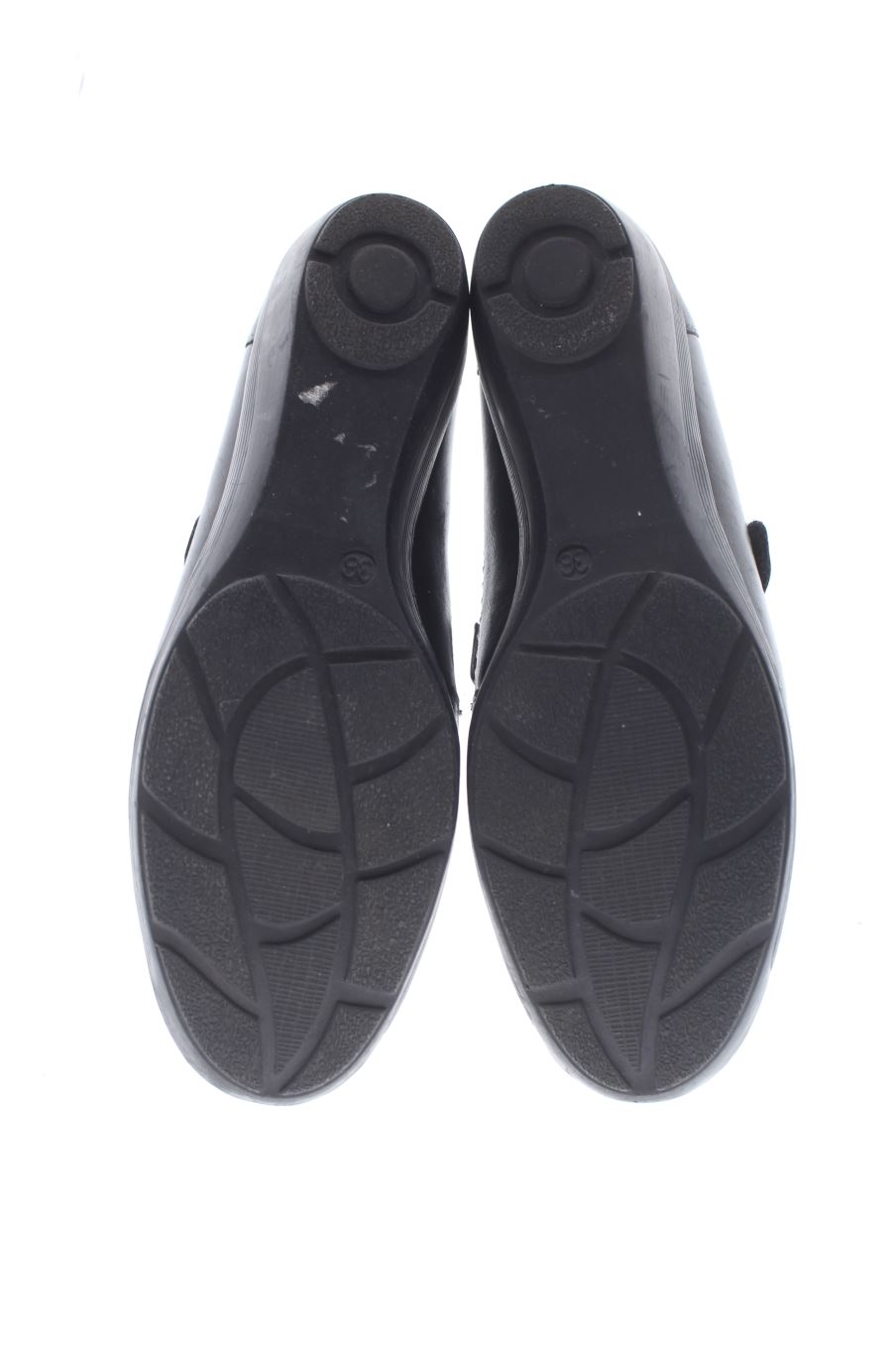 Zapatos planos de confortíssimo de la talla 38, de color gris de