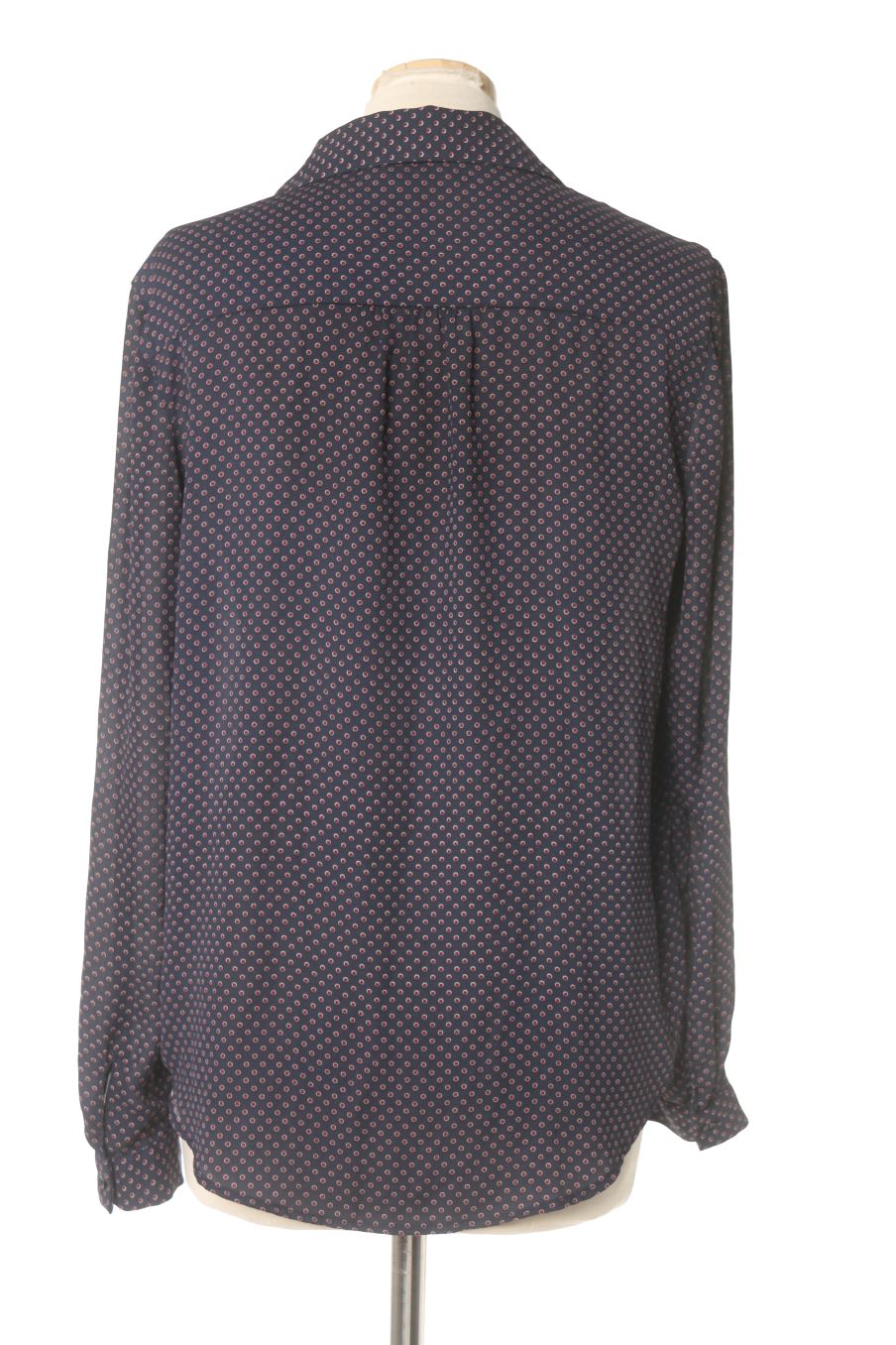 Chemise Promod de la taille 38, de couleur bleu marine