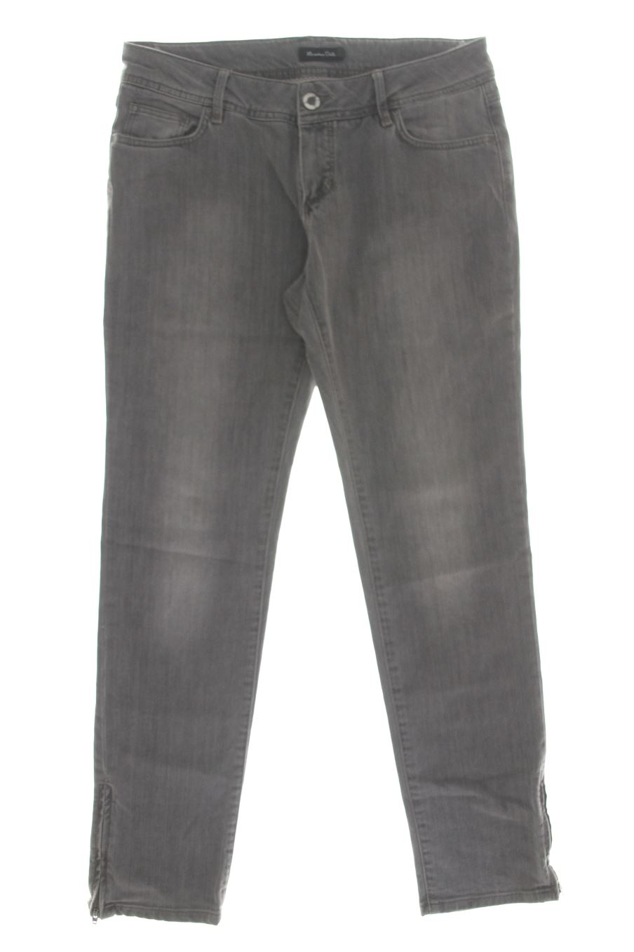 Vaqueros de Massimo Dutti de la talla 40, de color gris de ropa vaquera