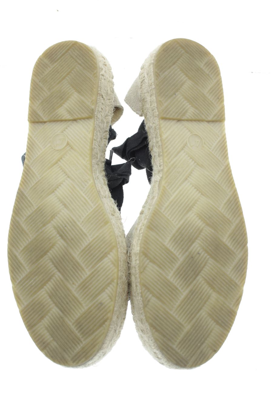 Sandalias planas de Made in spain de la talla 41, de color beige de