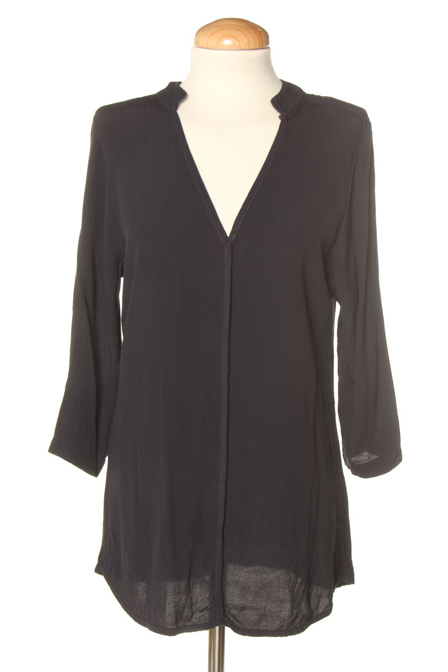 Blouse à manches longues Naelle de la taille S, de couleur bleu marine