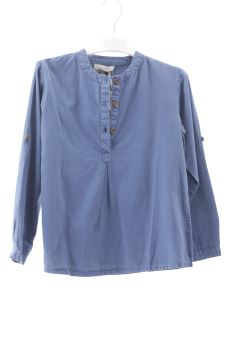 Chemise manches longues 10 ans Bonnet a Pompon