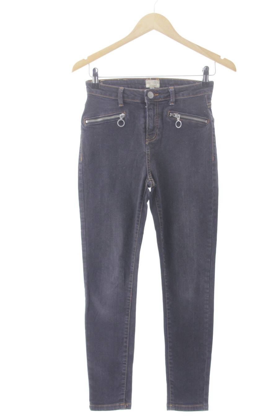 Jeans Belle & rebel de la taille XS, de couleur noir de denim