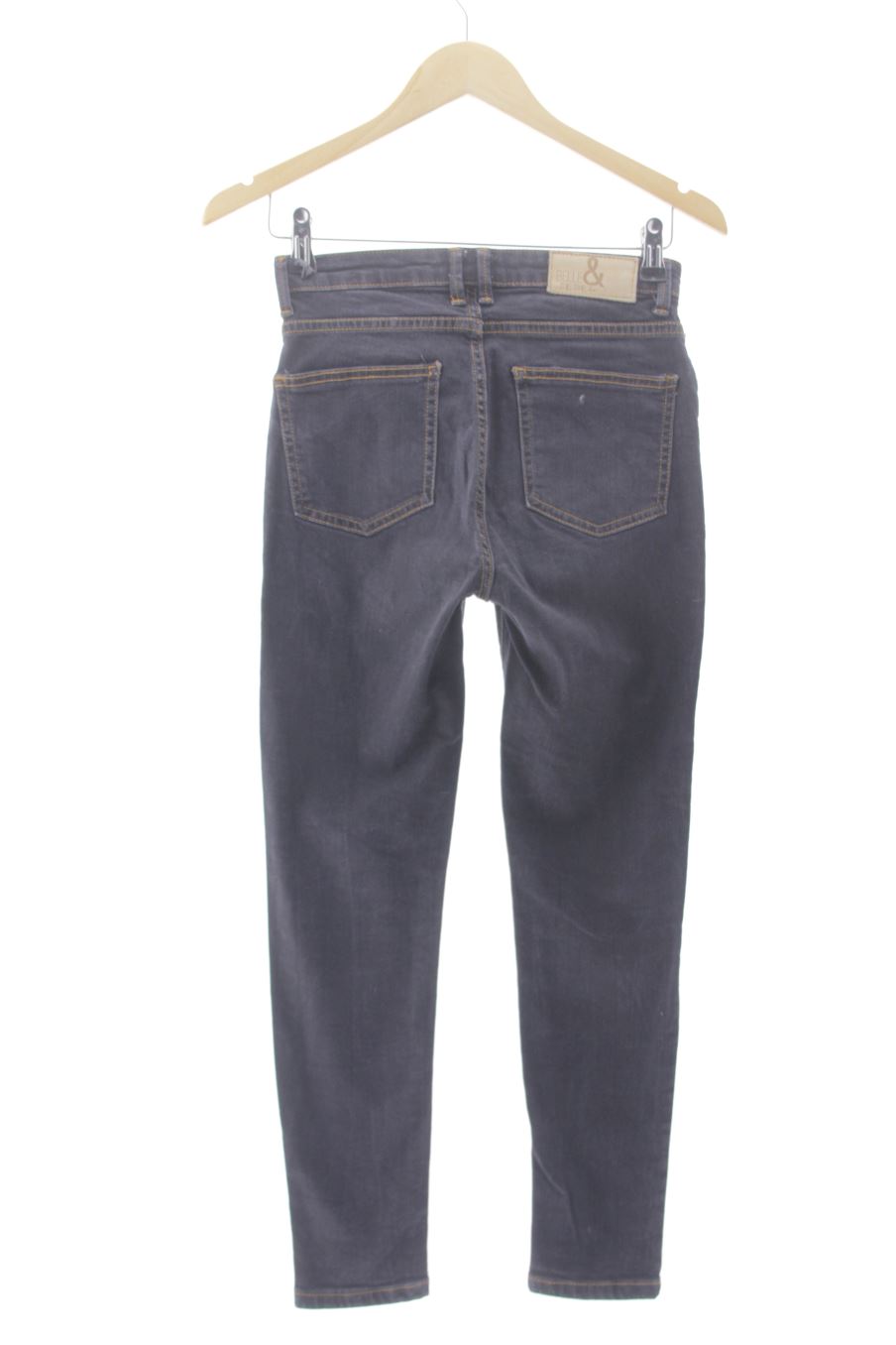 Jeans Belle & rebel de la taille XS, de couleur noir de denim