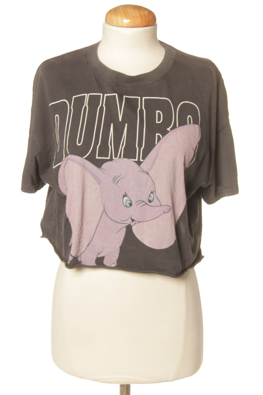 Camiseta de Disney (Bershka) de la talla S, de color gris