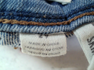 Vaquero de Roxy de la talla 40, de color azul de ropa vaquera